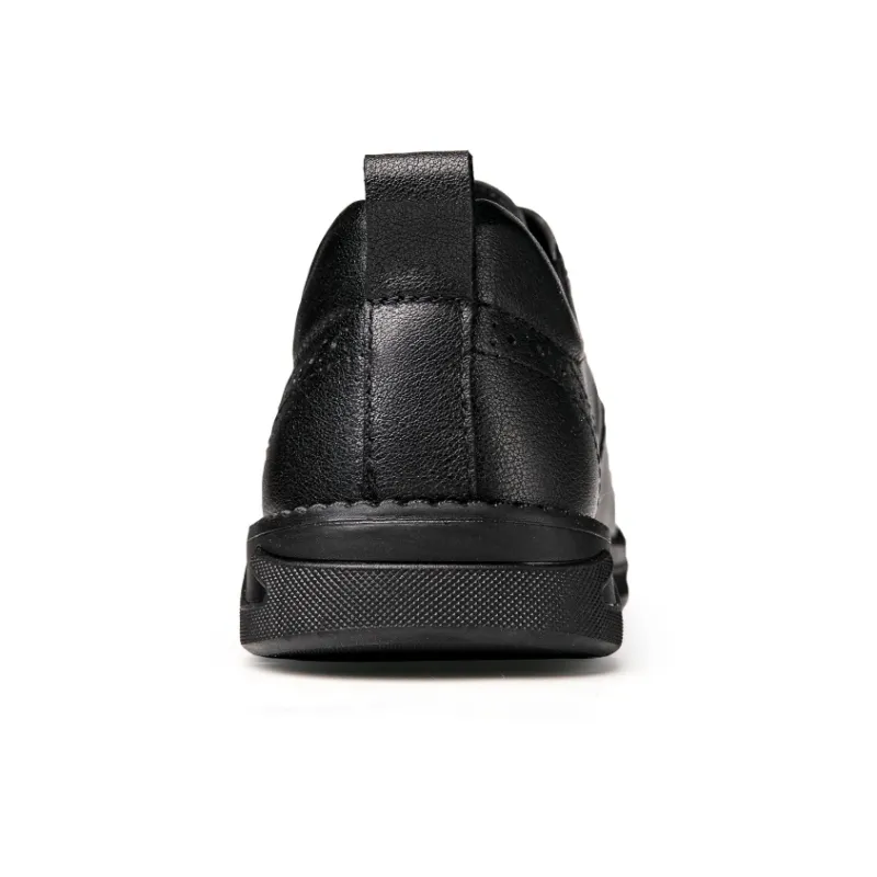 XIMO BULL Dress Shoes Men Low Top Black/Brown-2