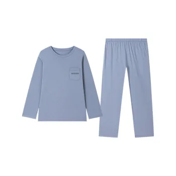 Top Melon Pajama Set Men's Luminous Blue