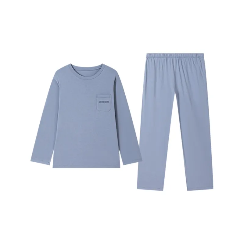 Top Melon Pajama Set Men's Luminous Blue-0