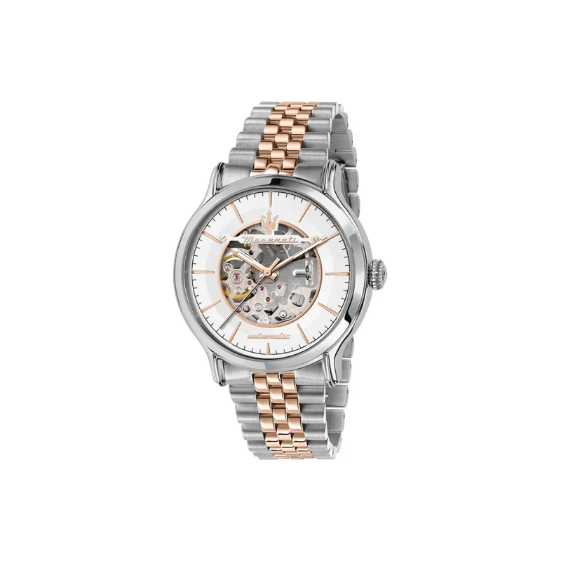 Maserati Wrist Watch Automatic Mechanical Movement White Dial Unisex-0