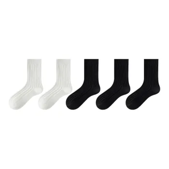 MIIOW Mid Calf Socks Men's 5 Pack