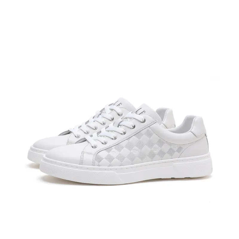 ELLE HOMME Wear Resistant Slip Resistant Low Top Stylish Skateboarding Shoes Men's-1