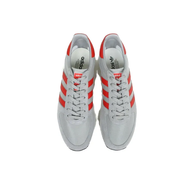 Adidas Originals Zx Racer Shoes 'Grey Red White'-3