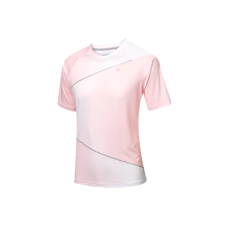 Kawasaki Badminton Clothing Men's Milk Tea Pink-1