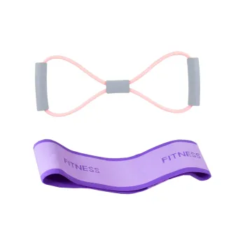 Shuosen Resistance Bands Nylon, Silicone, Elastic Webbing Indoor, Gym Women's