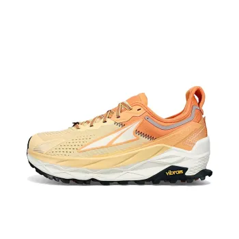 Altra Olympus 5 Cushioning Anti-Slip And Wear-Resistant Low-Top Running Shoes Women's Orange Yellow