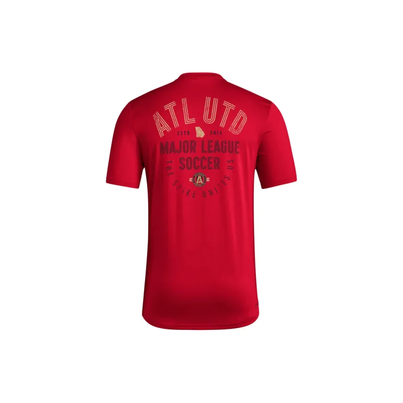Adidas Free Shipping With AdiClub Atlanta United Fc Short Sleeve Pre-Game Tee-1