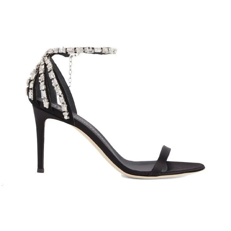 Giuseppe Zanotti Adele Crystal 85mm Sandals Women's-1