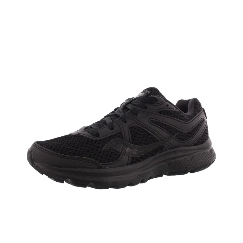 Saucony COHESION 11 Cohesion Cushioning Lightweight Low-Top Running Shoes Women's Black-2