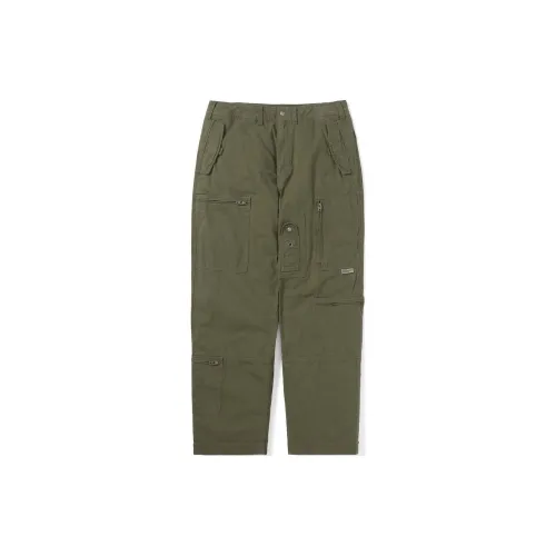 Thisisneverthat Cargo Pants Unisex Army Green