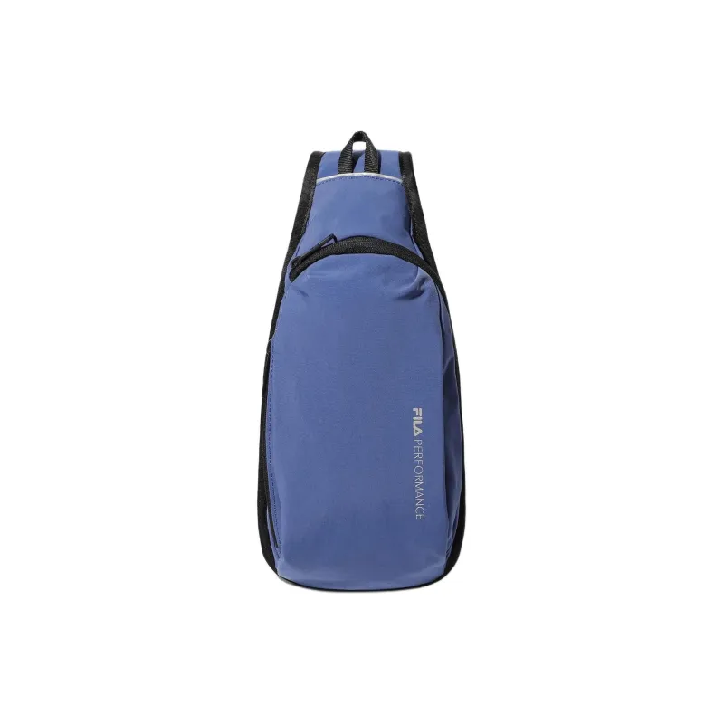 FILA Nylon Sling Bag Crossbody Bag Shoulder Bag Regular Unisex Indigo-0