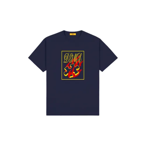 Dime T-Shirts Men Marine Blue