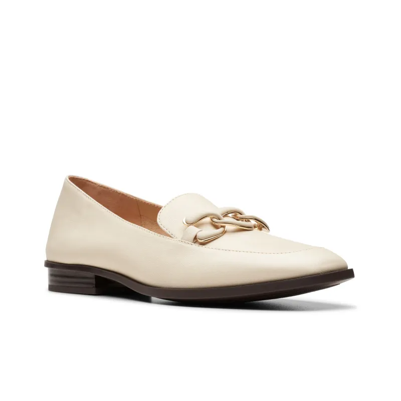 Clarks Loafers Women's White-1