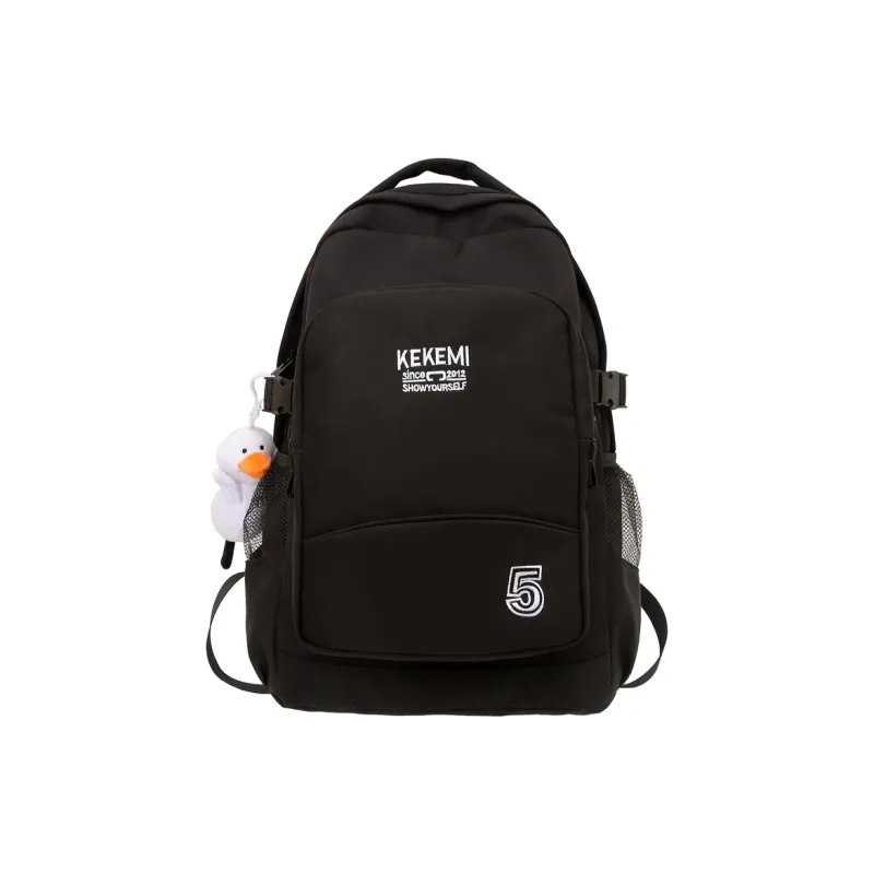 FAMAN Nylon Backpack Regular Unisex Black/Khaki/Red/White-3