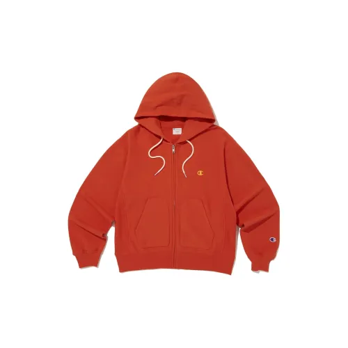 Champion Sweatshirts Women's Orange Red