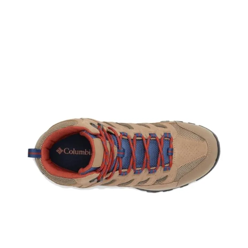 Columbia Crestwood Mid Waterproof Cushioning Wear-Resistant High-Top Hiking Shoes Men's Brown-3