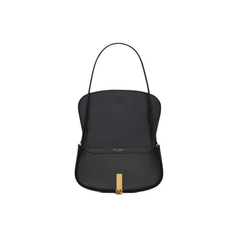 SAINT LAURENT Cow Leather Handbag, Shoulder Bag Women's Black-5