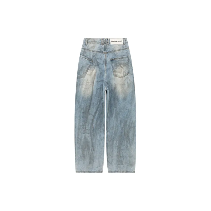 NO ONE ELSE Jeans Women's Denim Blue-1