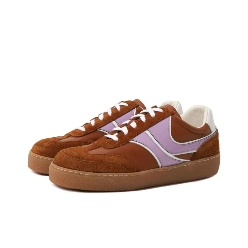 DRIES VAN NOTEN Low-Top Skateboard Shoes Women's Tan-1