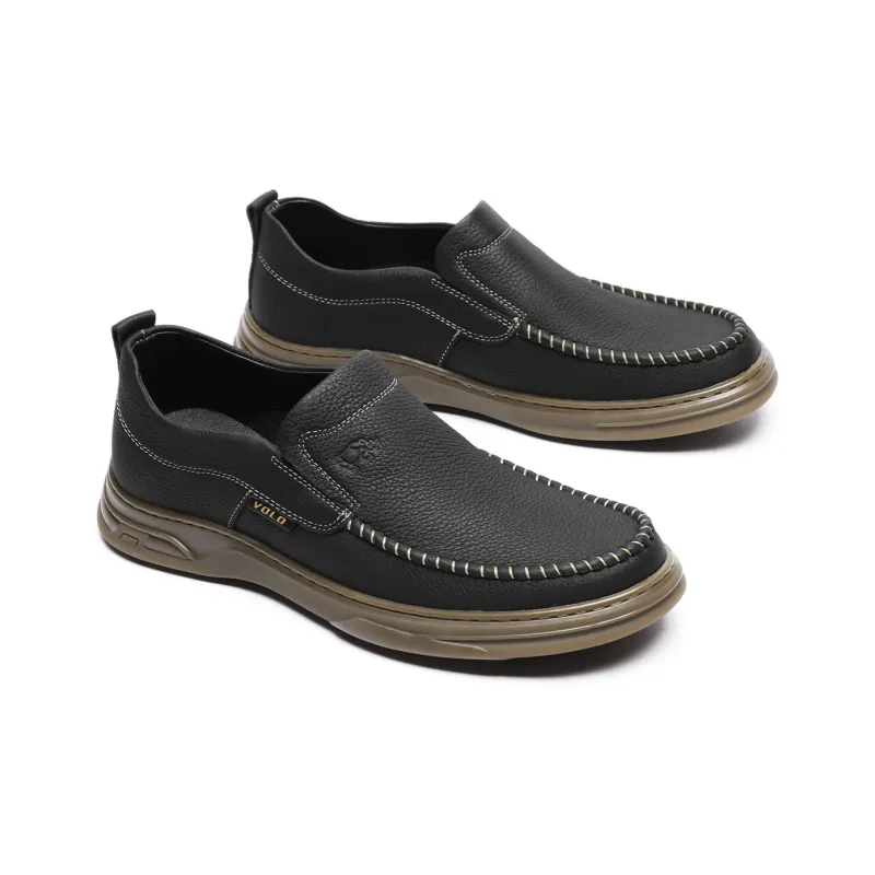 VOLO Work Boots Casual Shoes Men's Black-20