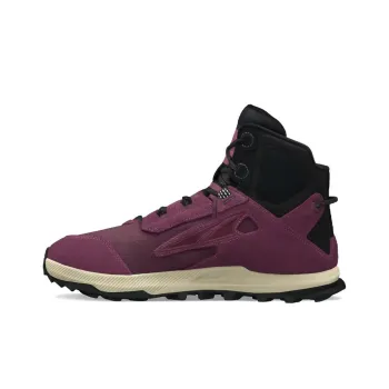Altra Lone Peak Hiker 2 Cushioning Anti-Slip And Wear-Resistant Mid-Top Outdoor Shoes Women's Purple Black
