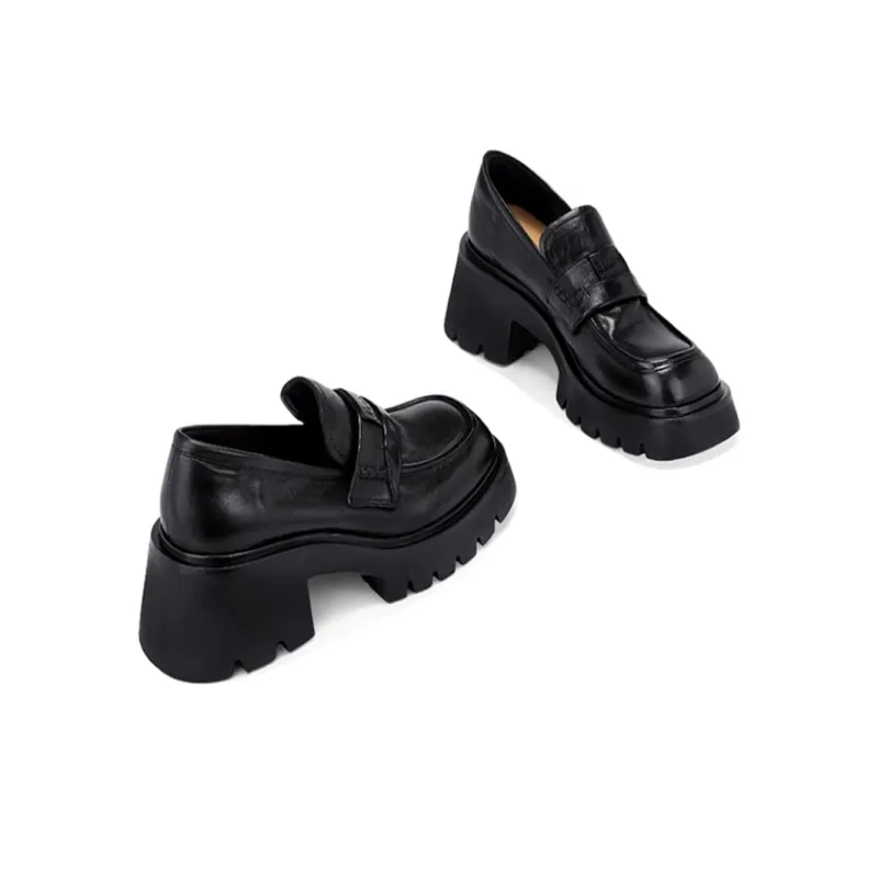 JESSICA SOPHIA Loafers Women's Black/Brown-1