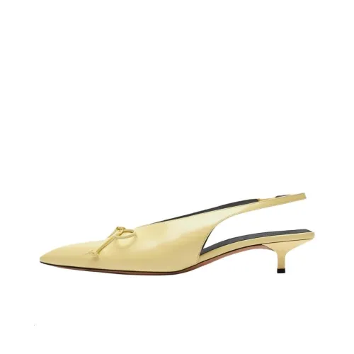 Jacquemus 40mm Cubisto Leather Pumps