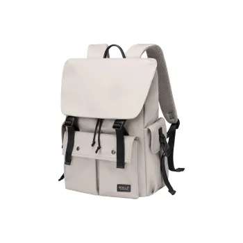 GOLF Fabric 15.6 Inch Laptop Backpack Tubas Unisex Black