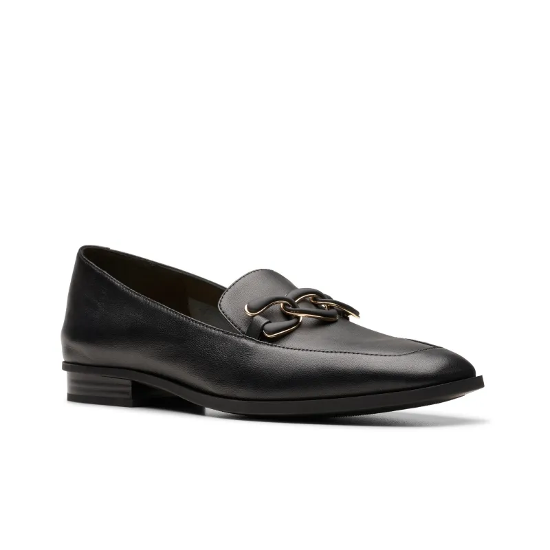 Clarks Loafers Women's Black-1