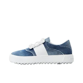 Roger Vivier Very Vivier Low-Top Skateboard Shoes Women's Blue
