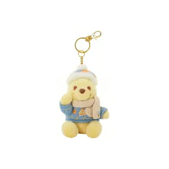 Disney Winnie 2023 Winter Winnie The Pooh And Friends Collection Dolls Plush Pendant