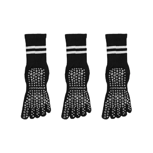 POSEZOO Mid Calf Socks Unisex 3 Pack-0