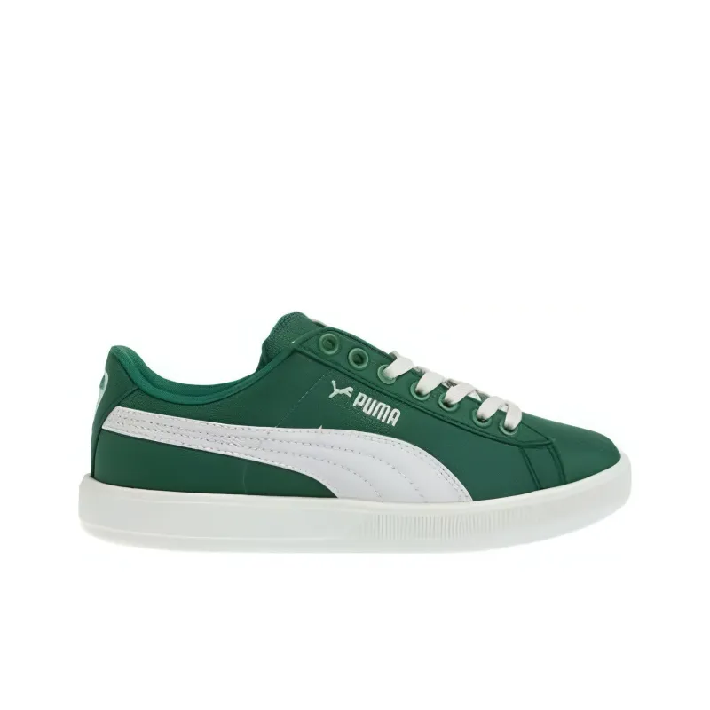 PUMA Archive Lite Coverage Lightweight Breathable Low-Top Skateboard Shoes Men's Green White-1
