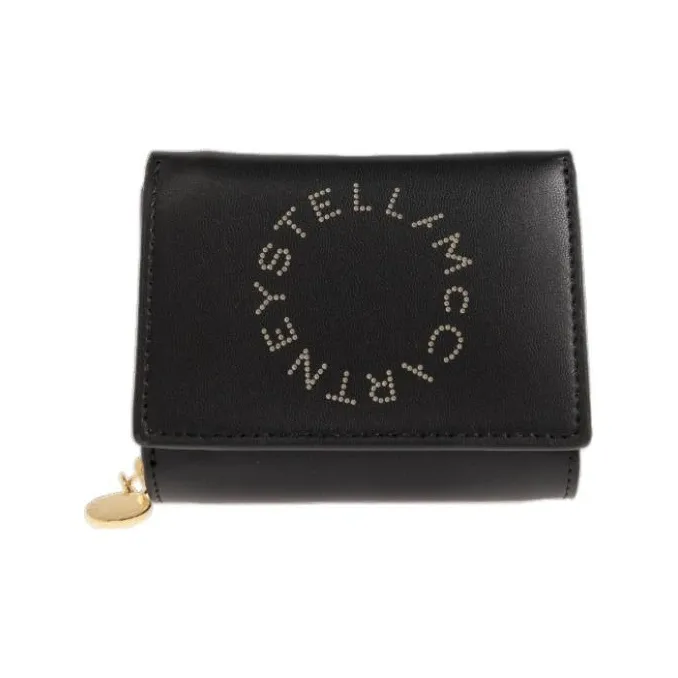 Stella McCartney Logo Appliqué Tri Fold Wallet-0