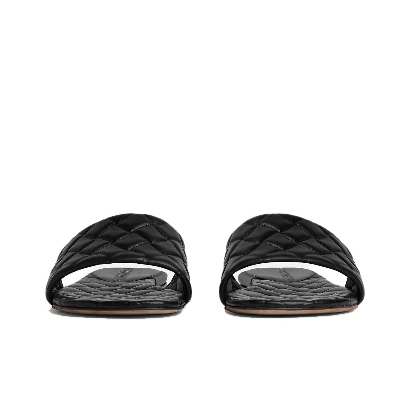 Bottega Veneta Quilted Slip-On Sandals Women's - POIZON