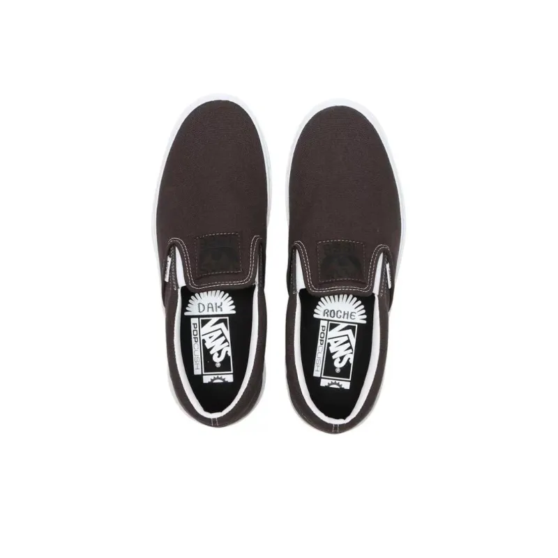 Slip-On Dakota Roche X Bmx Vans 'Brown White'-3