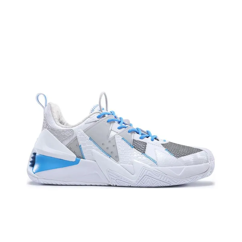 PEAK Power Collection Low Top Performance Basketball Shoes Men's Healthy White-1
