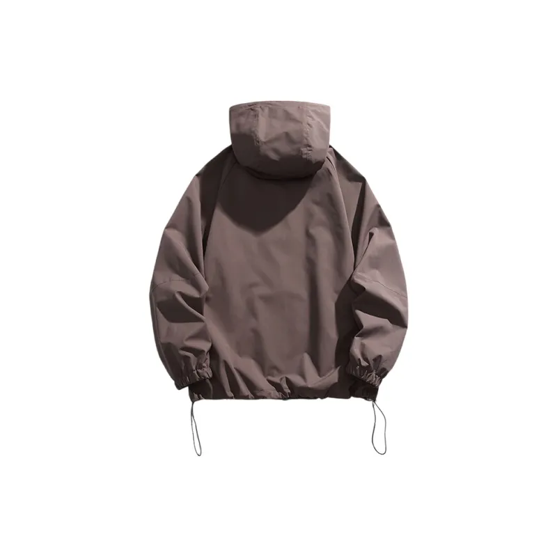 Jeep Minimalist Style Windproof And Waterproof Long Sleeved Jackets & Coats Unisex-3