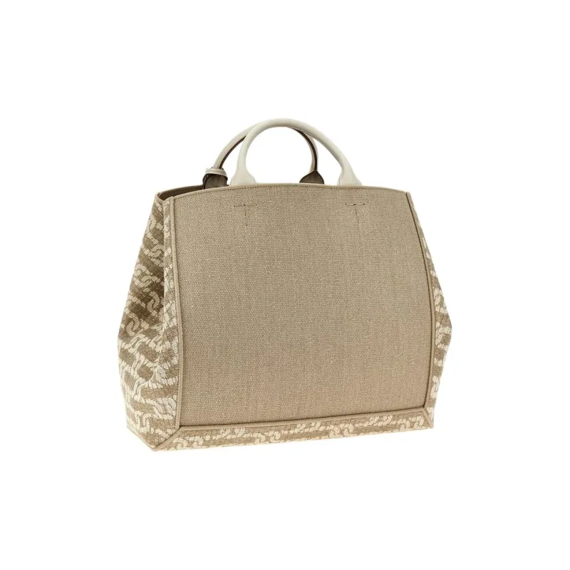 TOD'S Logo Patch Top Handle Bag-1