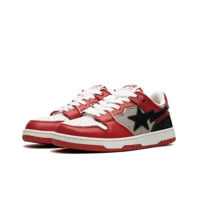 BAPE Sk8 Sta #1 'Red'-3