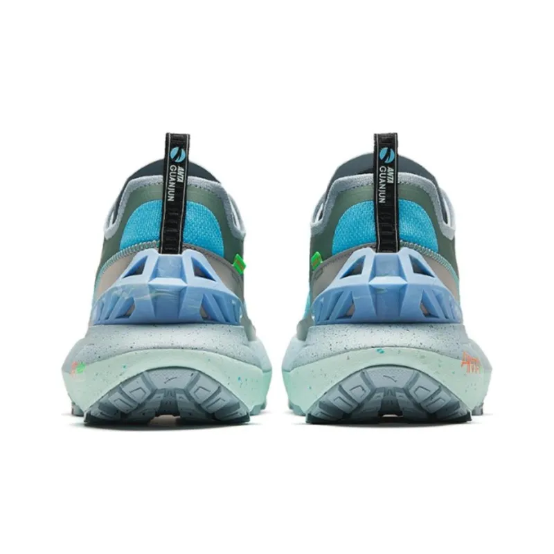 Anta Champion Series Slip-Resistant Low-Top Running Shoes Men's Turquoise-3