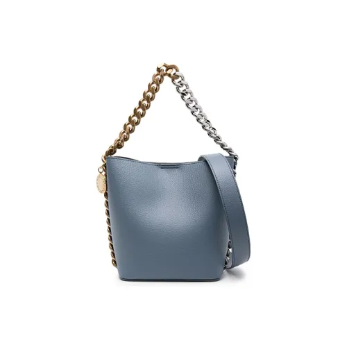 Stella McCartney Frayme Chain-trim Bucket Bag