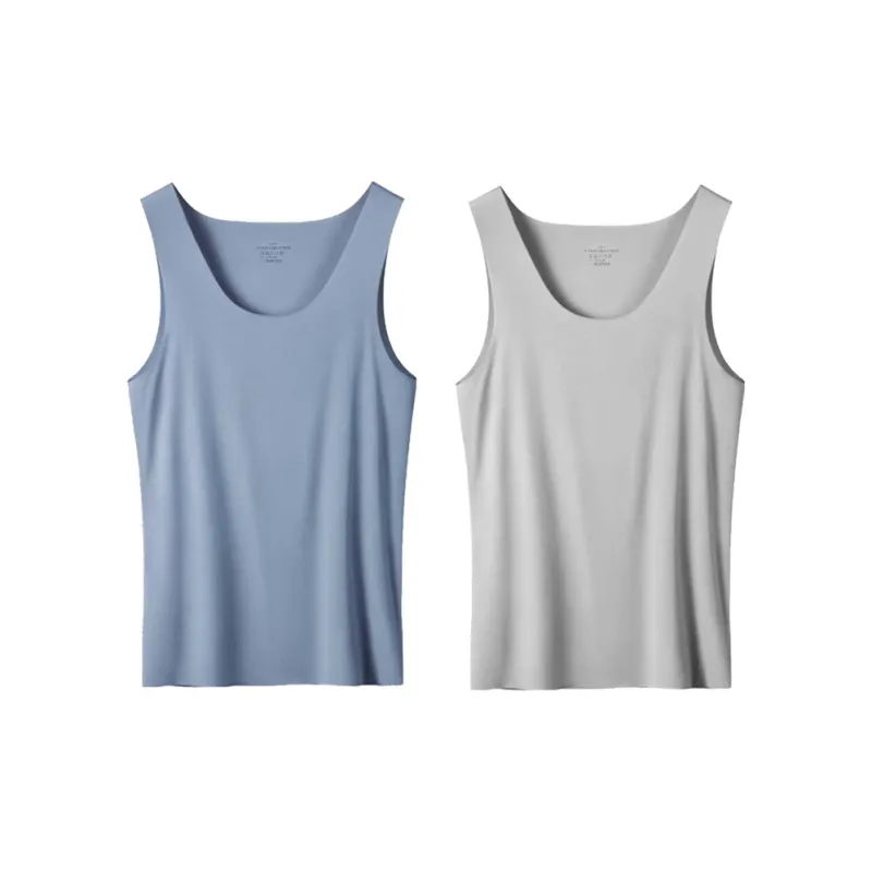 H YXIANG Tank Tops Men's 2 Pack-24