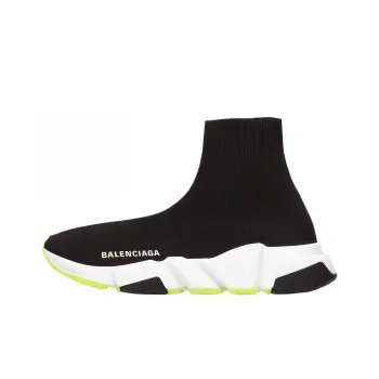 Balenciaga Speed 2.0 Sneakers 'Black Neon' Women's