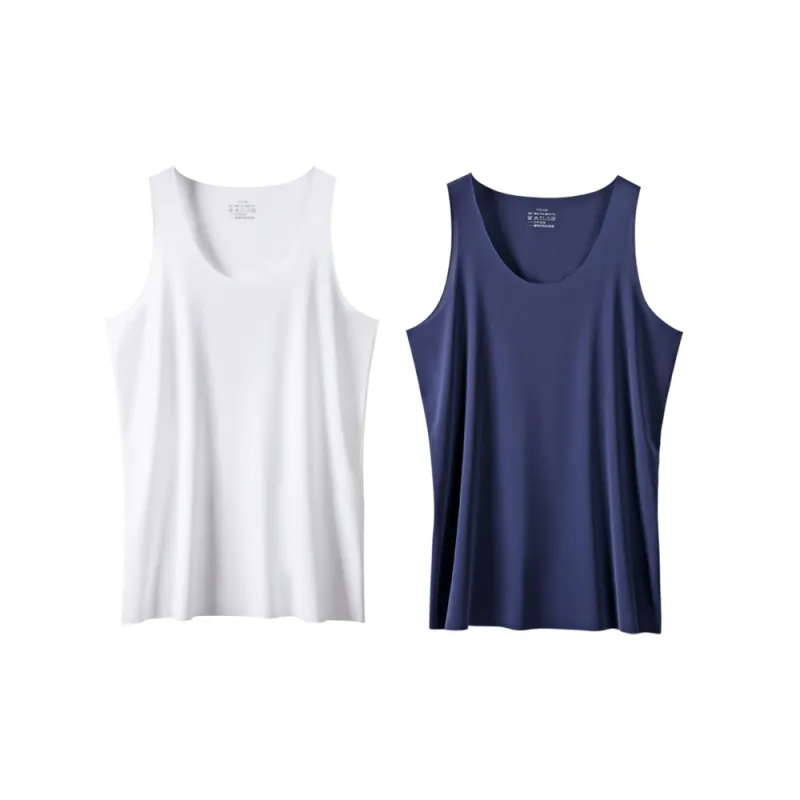 H YXIANG Tank Tops Men's 2 Pack-5