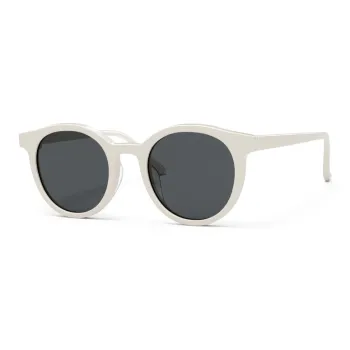 PARZIN Plate Frame Round Sunglasses Women's Fashion Sun Protection UV Protection Cute Sunglasses