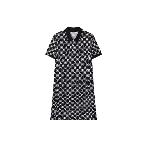 FILA Short-Sleeved Dresses Women's All Over Print II