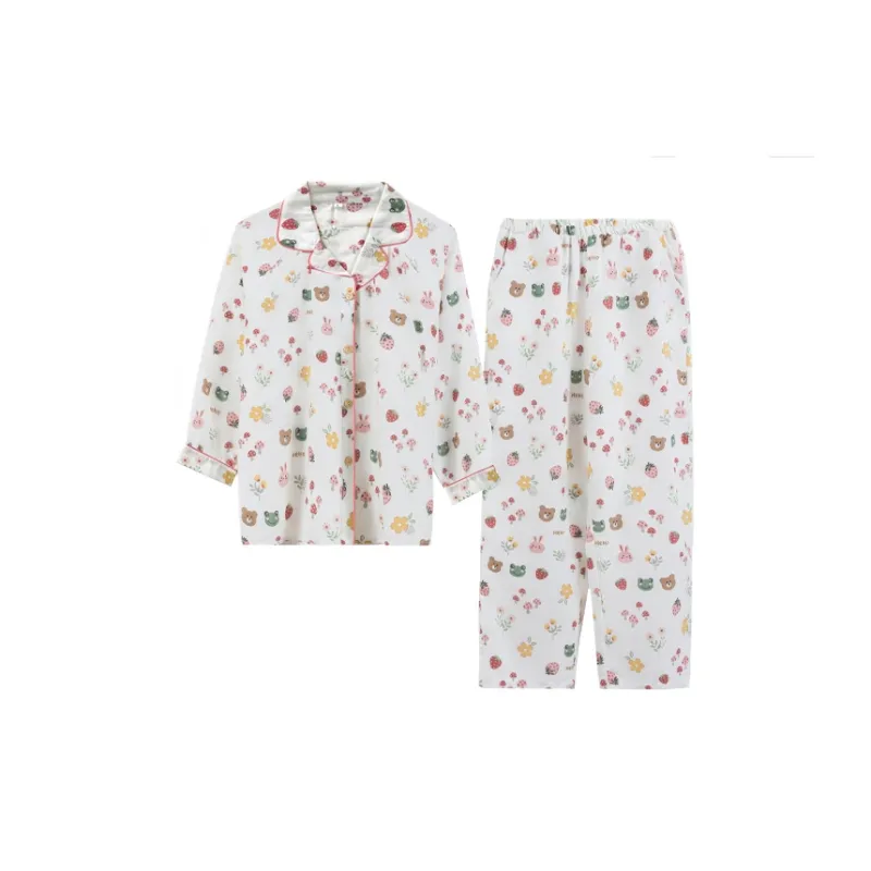 Cotton Has A Home Pajama Set Women's White-0