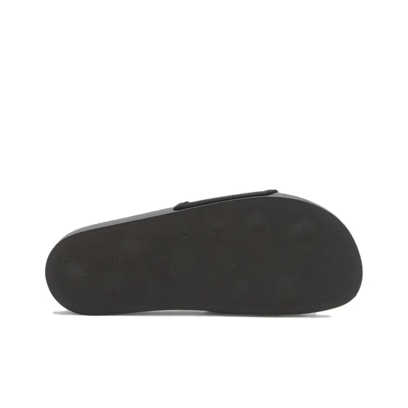 PALM ANGELS Monogram Pool Sliders Black-4