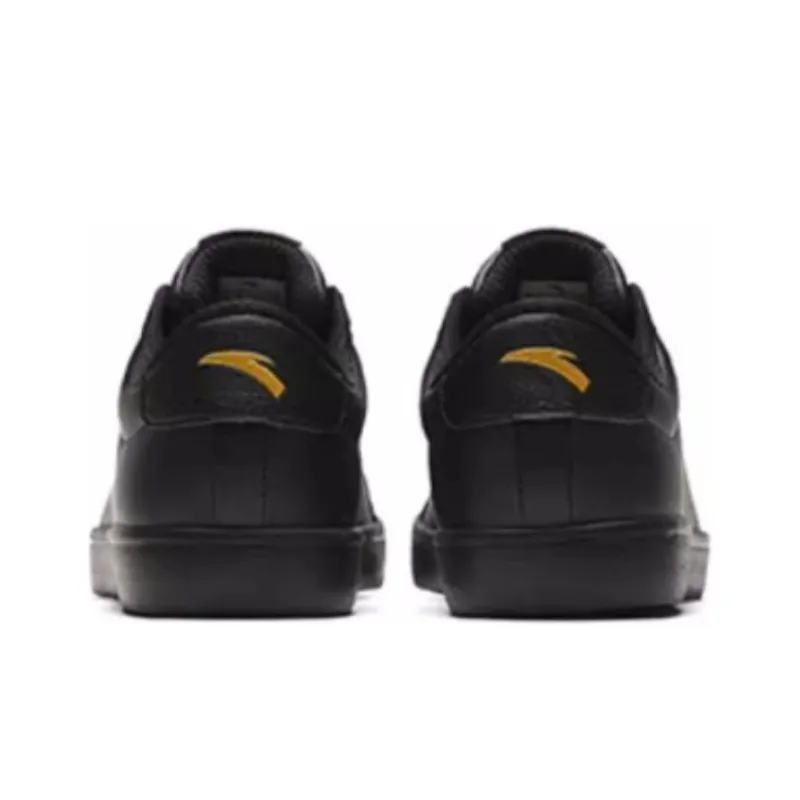 Anta Cushioning Lightweight Low Top Skateboard Shoes Men's Black-3